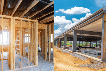 residential construction vs commercial construction